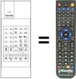 Replacement remote control RCS6280