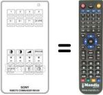 Replacement remote control RM609
