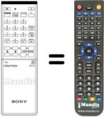 Replacement remote control Sony A-1470-742-A