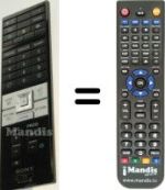 Replacement remote control Sony XEL-1