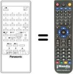 Gleichwertige Fernbedienung Panasonic TNQ1458