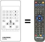 Replacement remote control Cmx TP-EASY