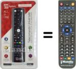 Replacement remote control Telesystem TS7500-HD