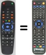 Replacement remote control Head HD5000