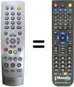 Replacement remote control RC633