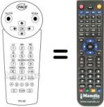 Replacement remote control RC8240 / 00