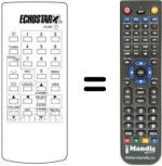 Replacement remote control Echostar SR800