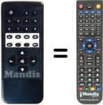 Replacement remote control FTE MAXIMAL ESR1000