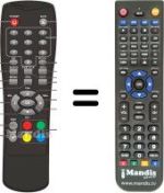 Replacement remote control BIOSTEK TDT-120