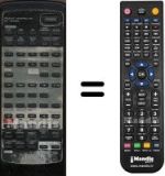 Gleichwertige Fernbedienung Aiwa RC-TZ93ML