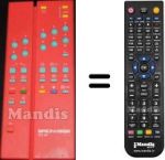 Replacement remote control TLC 361
