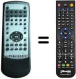Replacement remote control JX-2033