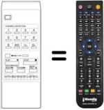 Replacement remote control 0761081007