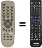 Replacement remote control Sinudyne 14605