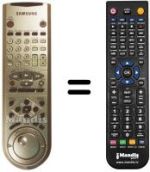 Gleichwertige Fernbedienung Samsung SV-4000 W
