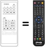 Replacement remote control 105-045D