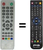 Replacement remote control DIUNAMAI MINI DECODER