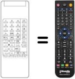 Replacement remote control Waltham 29 PROG. TXT