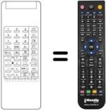 Replacement remote control Waltham WT 655