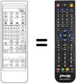 Replacement remote control 4AA4U1T0055