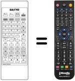 Replacement remote control 4AA4U1T0079