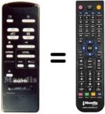 Replacement remote control 4AA4U1T0105