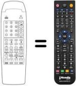 Replacement remote control 10 P