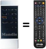Replacement remote control 56.39422