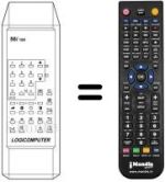 Replacement remote control TELEGAZI 95199 K1