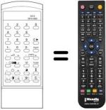 Replacement remote control SO 2