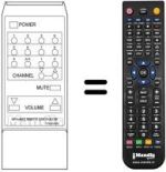 Replacement remote control 596618-6