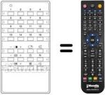 Gleichwertige Fernbedienung Luma LF 67 H 90