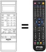 Replacement remote control 613.113.5949
