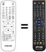 Gleichwertige Fernbedienung Samsung SV-600 XH
