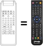 Replacement remote control Ctc 7500