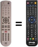 Replacement remote control 97P1RA2FB