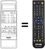 Replacement remote control A07902