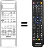 Replacement remote control A07915