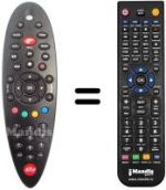 Replacement remote control Alice ALICE HOME TV (ELSAG)