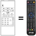 Replacement remote control Marantz MV 762