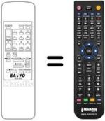 Replacement remote control B01300
