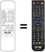 Replacement remote control B01302