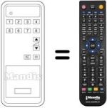 Replacement remote control CT-58