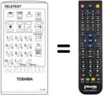 Replacement remote control CT-9117