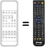 Replacement remote control Waltham CT 3753