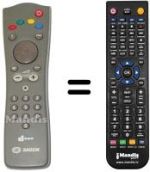 Replacement remote control D-BOX