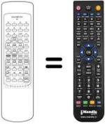 Replacement remote control WELTBLICH IV 7663 25'