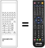 Replacement remote control DIGICOMPUTER 53