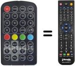 Replacement remote control Ctc DVB-T 769