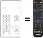 Replacement remote control FB 739